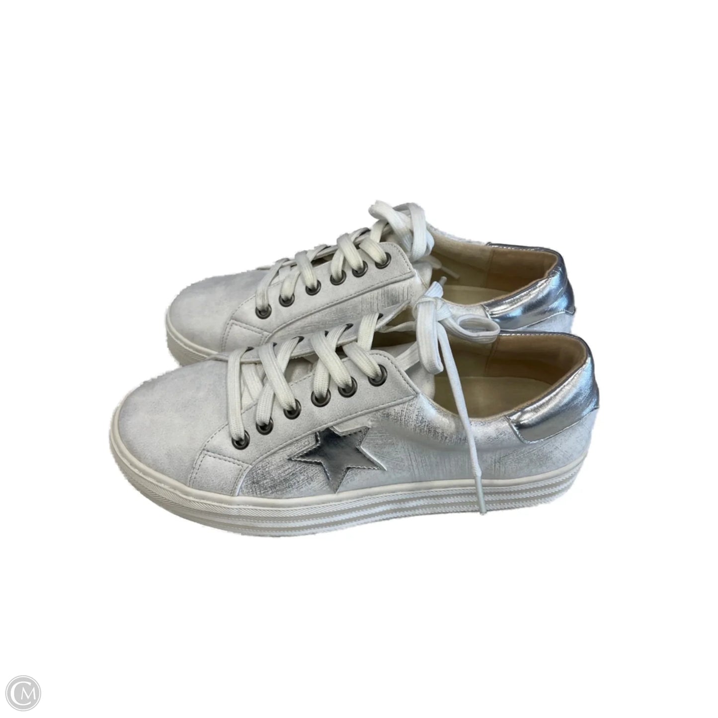 Shoes Sneakers Platform By Corkys In White, Size: 7