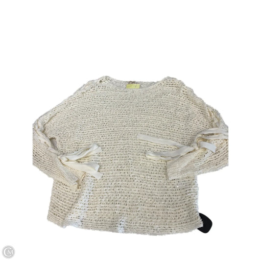 Sweater By Rewind In White, Size: Xl