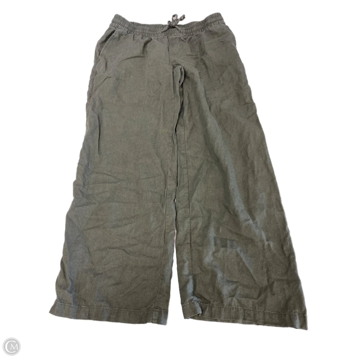 Pants Wide Leg By Old Navy In Green, Size: M