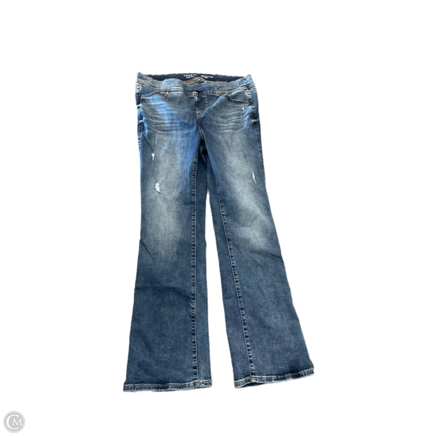 Jeans Boot Cut By Torrid In Blue, Size: 16