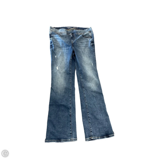 Jeans Boot Cut By Torrid In Blue, Size: 16
