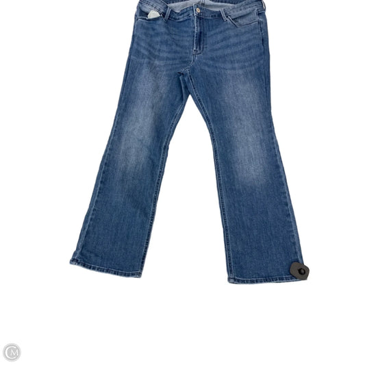 Jeans Boot Cut By Old Navy In Blue, Size: 14