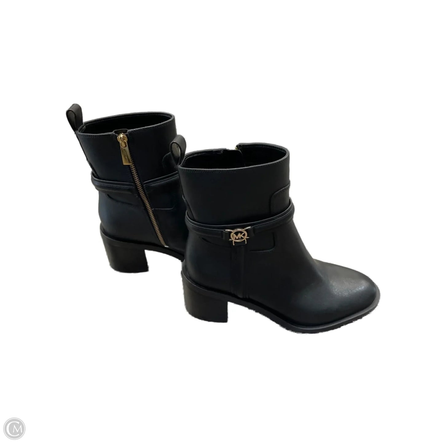 Boots Designer By Michael Kors In Black, Size: 9