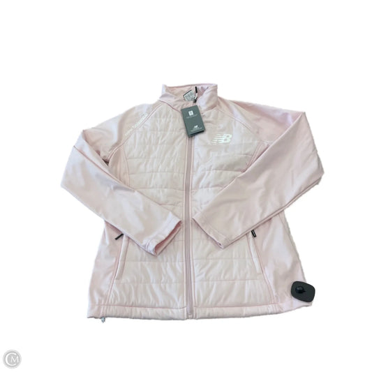 Jacket Puffer & Quilted By New Balance In Pink, Size: M