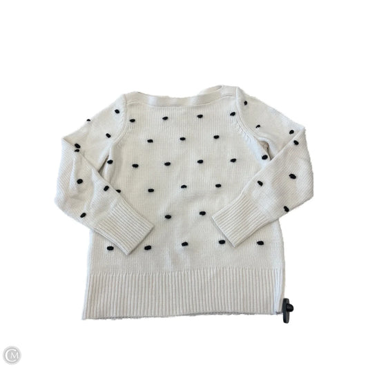 Sweater By Loft In Black & White, Size: M