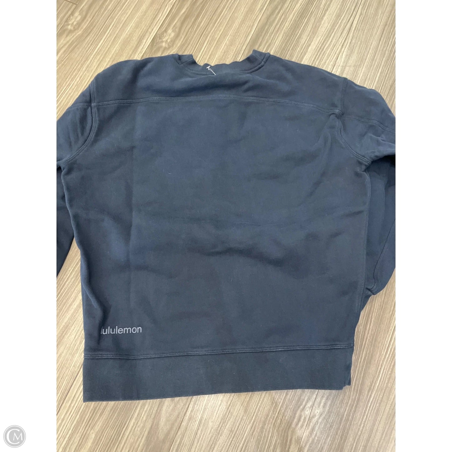 Athletic Sweatshirt Crewneck By Lululemon In Blue, Size: S