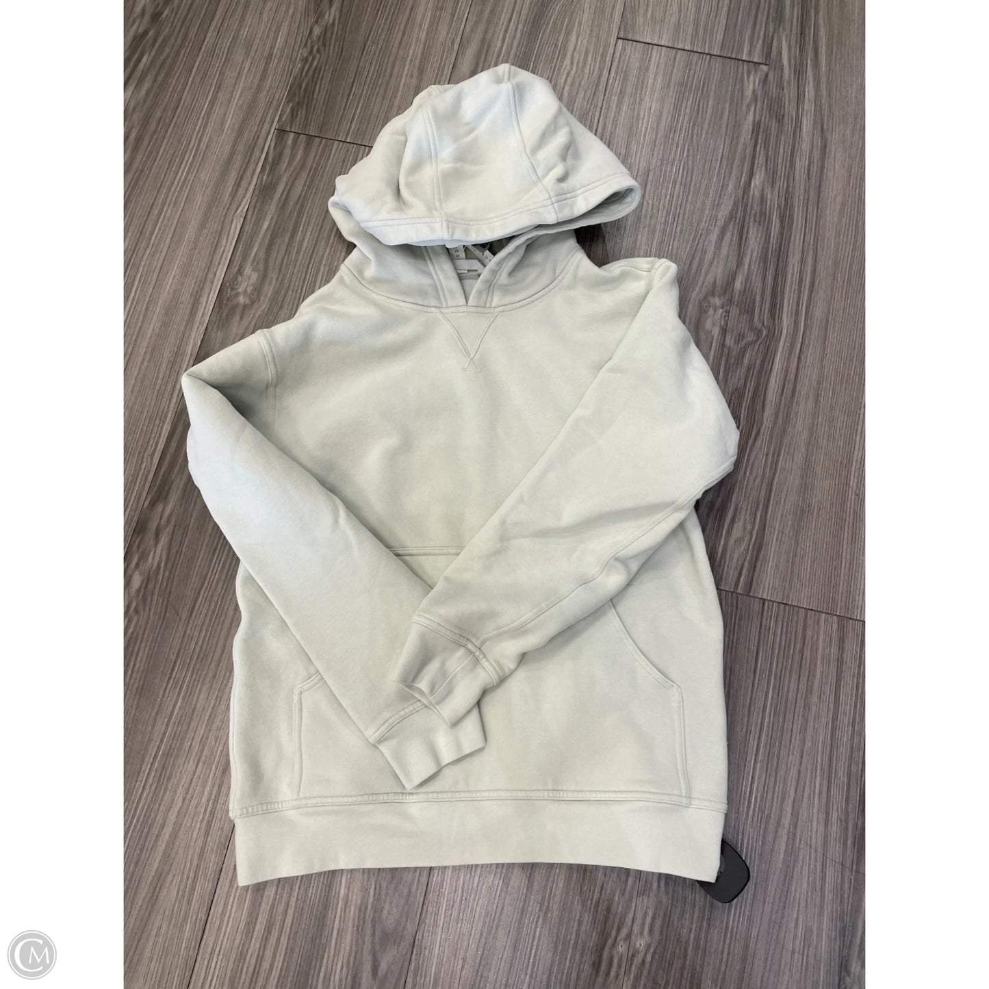 Athletic Sweatshirt Hoodie By Lululemon In White, Size: S
