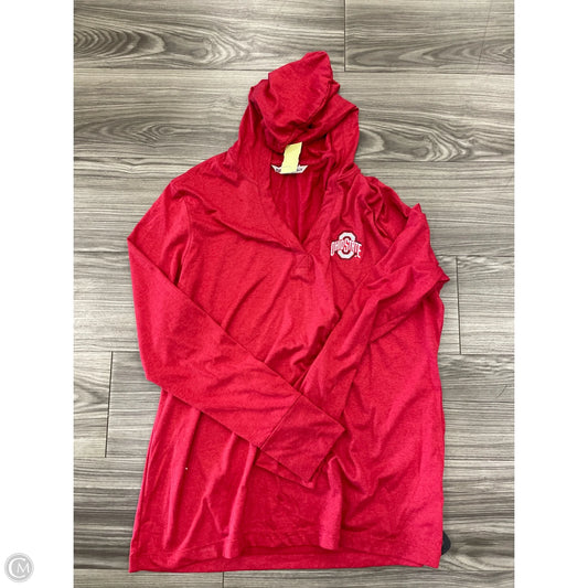 Top Long Sleeve By Cutter And Buck In Red, Size: Xxl