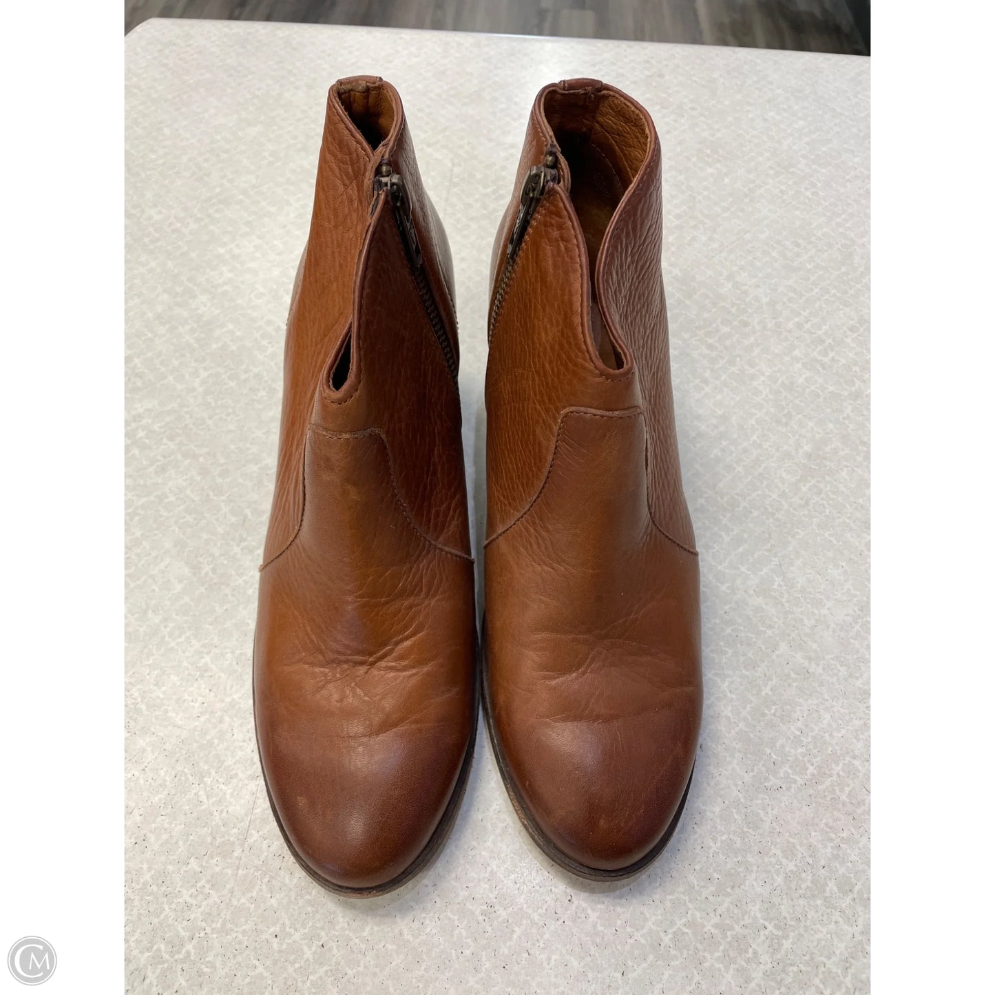 Boots Designer By Frye In Brown, Size: 7.5