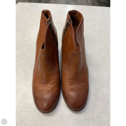 Boots Designer By Frye In Brown, Size: 7.5