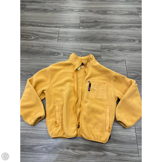 Athletic Jacket By Patagonia In Yellow, Size: M