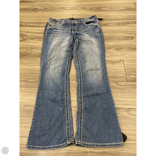 Jeans Boot Cut By Clothes Mentor In Blue, Size: 14