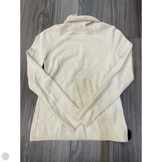 Sweater By Loft In Cream, Size: S