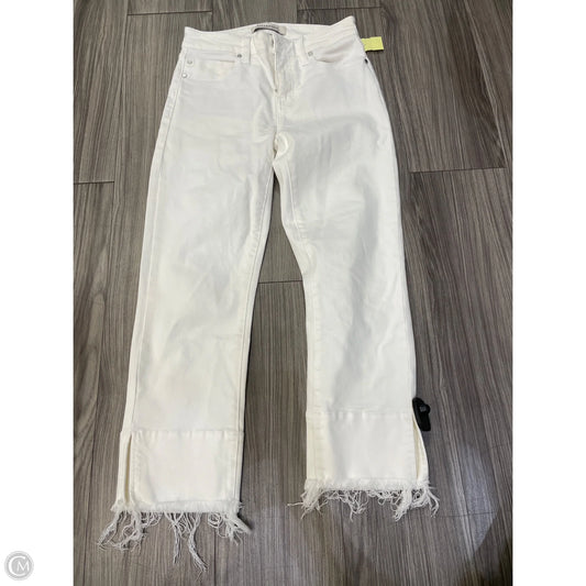 Jeans Cropped By Liverpool In White, Size: 2