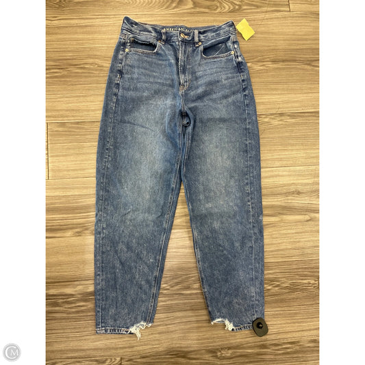 Jeans Boyfriend By American Eagle In Blue, Size: 6