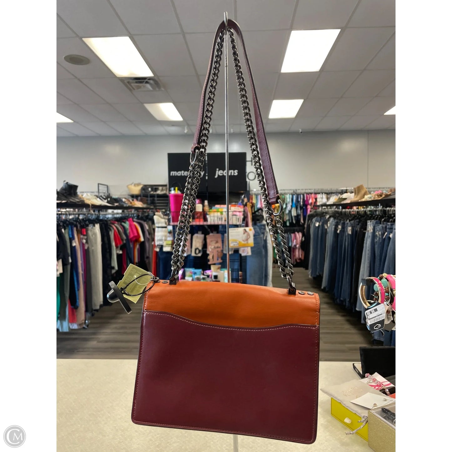 Handbag Designer By Coach, Size: Medium