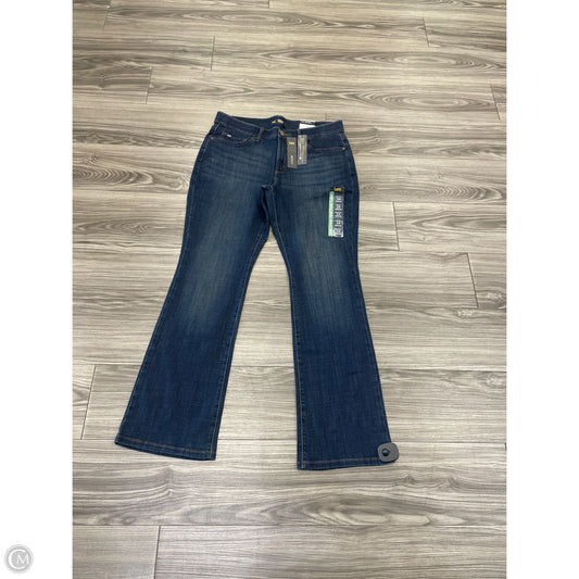 Jeans Boot Cut By Lee In Blue, Size: 14