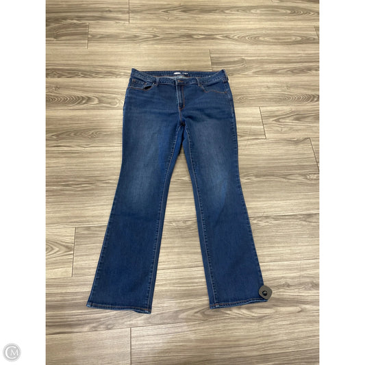 Jeans Boot Cut By Old Navy In Blue, Size: 16