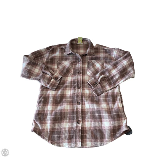 Jacket Other By Maurices In Plaid Pattern, Size: M