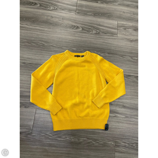 Sweater By Jeanne Pierre In Yellow, Size: Xl