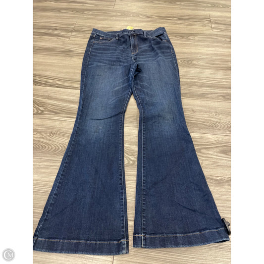 Jeans Flared By Ana In Blue, Size: 14