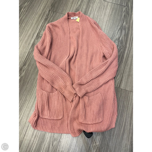 Cardigan By Madewell In Pink, Size: M
