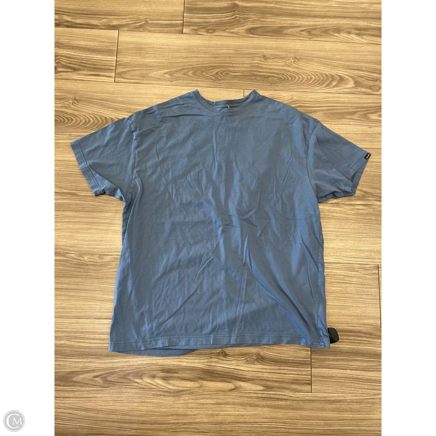 Top Short Sleeve By Pink In Blue, Size: S
