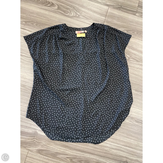Top Short Sleeve By Evri In Black, Size: 1x