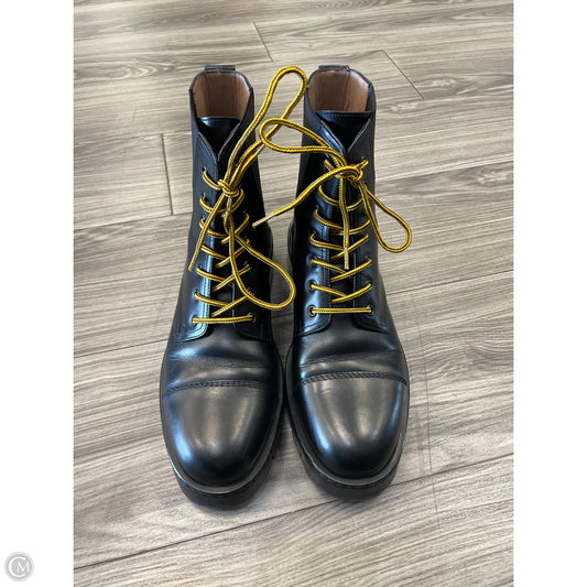 Boots Combat By Salvatore Ferragamo In Black, Size: 9.5