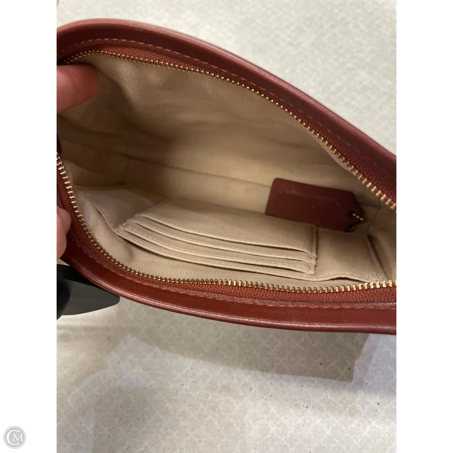 Handbag Designer By Coach, Size: Small