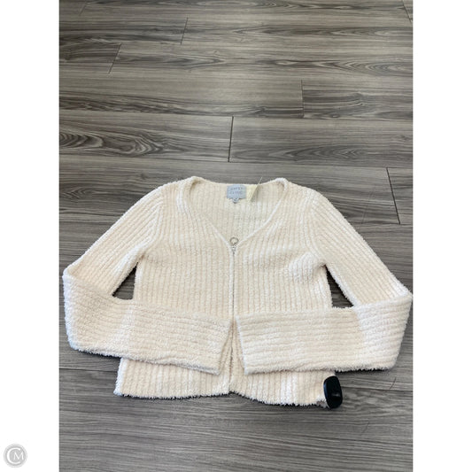 Sweater By Clothes Mentor In White, Size: M