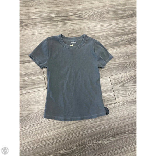 Top Short Sleeve By Old Navy In Grey, Size: S