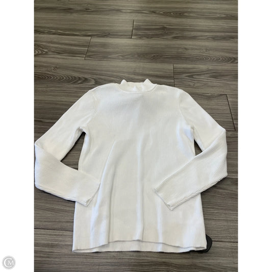 Sweater By Karen Scott In White, Size: M