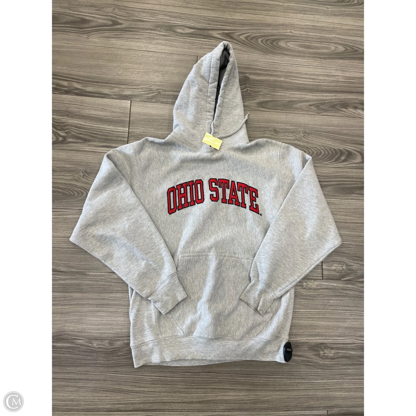 Athletic Sweatshirt Hoodie By Clothes Mentor In Grey, Size: S