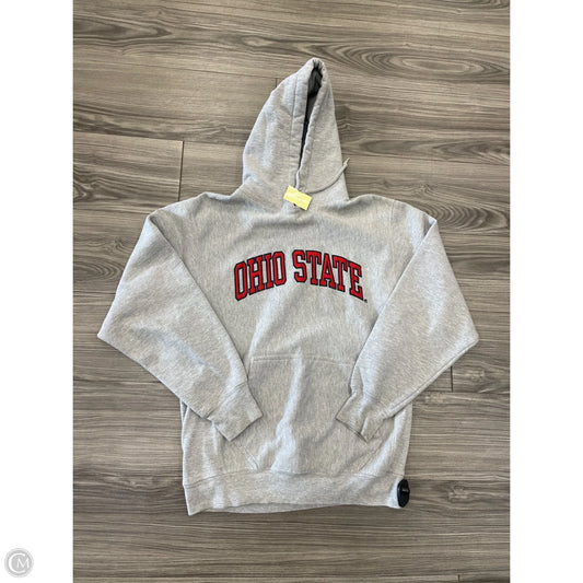 Athletic Sweatshirt Hoodie By Clothes Mentor In Grey, Size: S