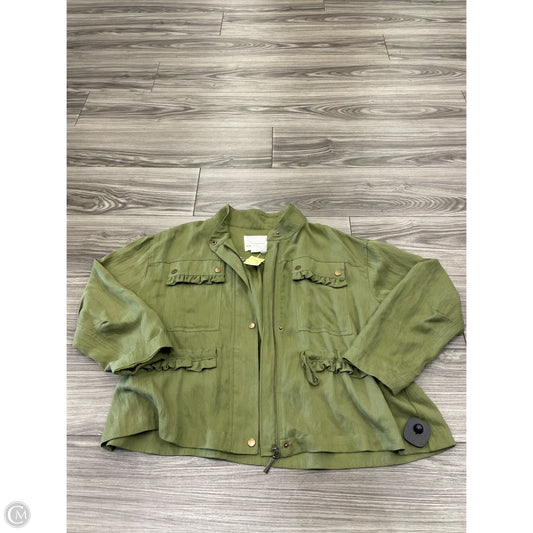 Jacket Other By Anthropologie In Green, Size: Xsp