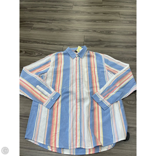 Top Long Sleeve By Clothes Mentor In Striped Pattern, Size: Xl