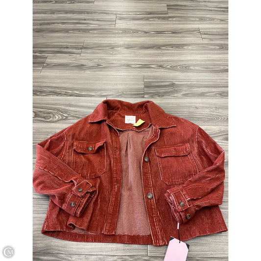 Jacket Other By Avec Les Filles In Red, Size: L