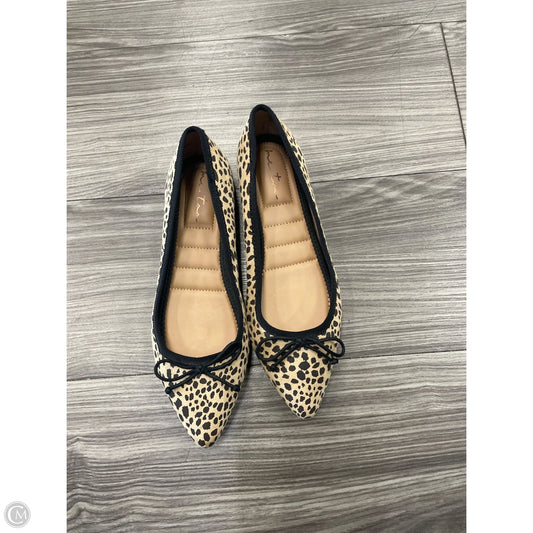 Shoes Flats By Me Too In Animal Print, Size: 8