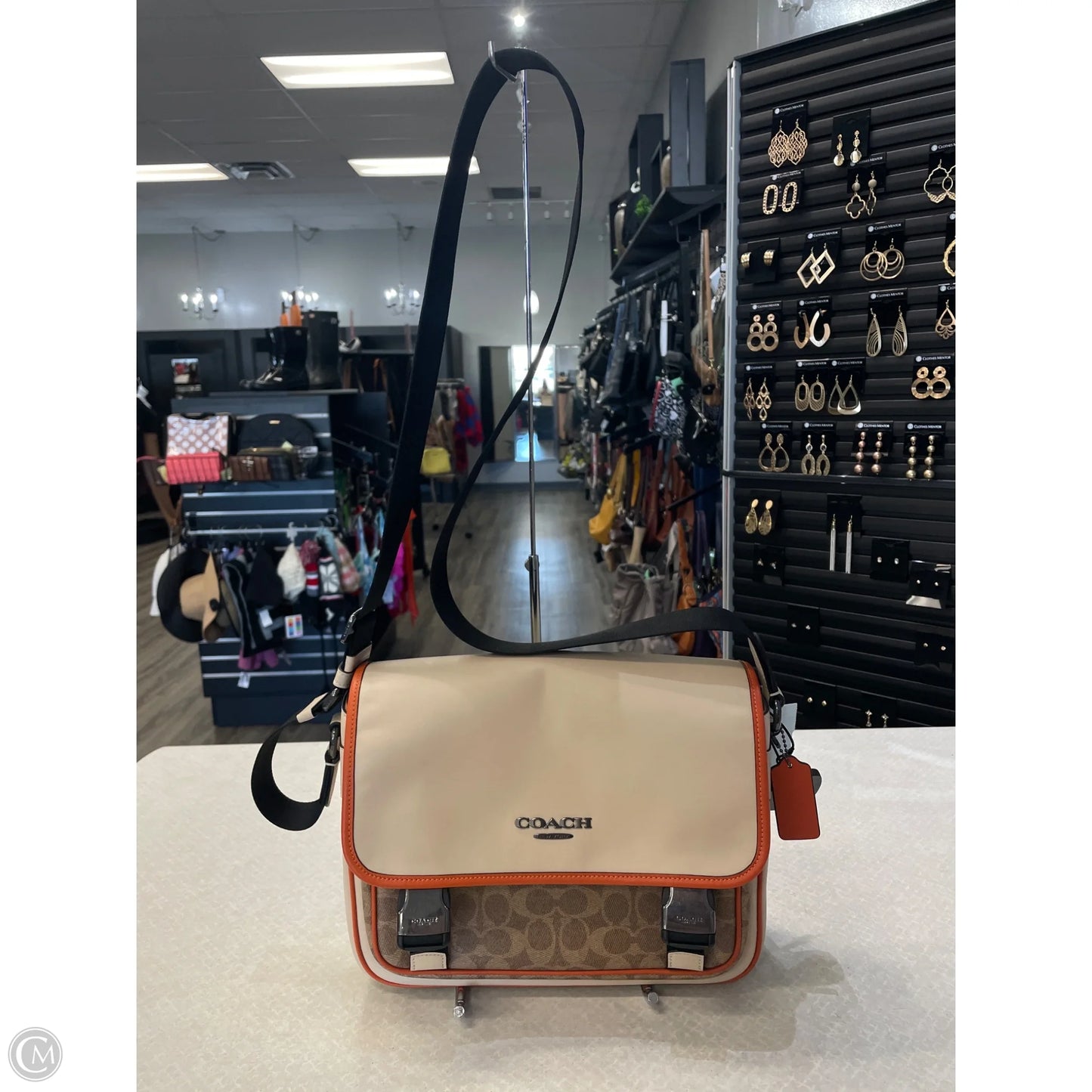 Handbag Designer By Coach, Size: Medium