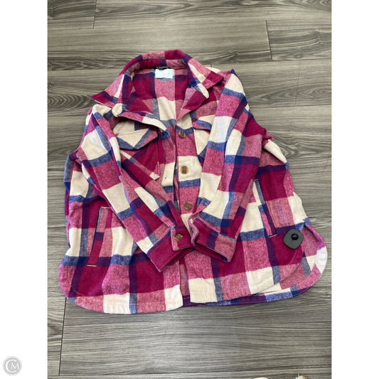 Jacket Other By Members Mark In Plaid Pattern, Size: Xl