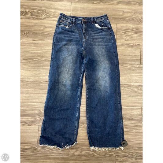 Jeans Wide Leg By Flying Monkey In Blue, Size: 12