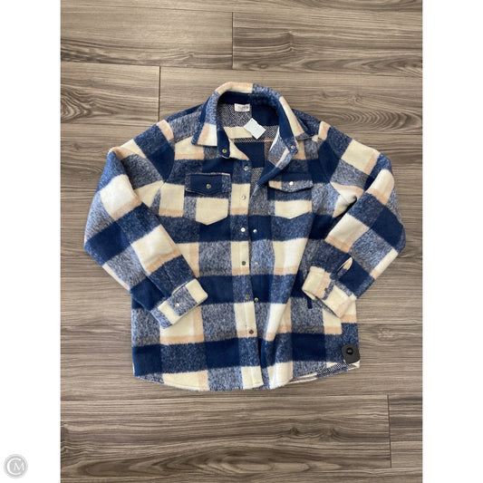 Jacket Other By Bluivy In Plaid Pattern, Size: L