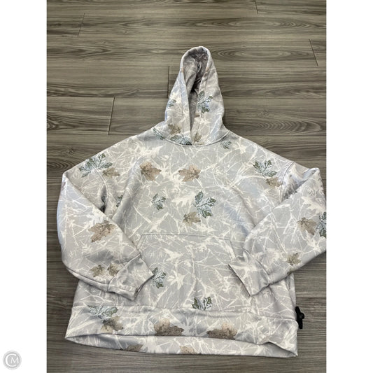 Sweatshirt Hoodie By Clothes Mentor In Camouflage Print, Size: L
