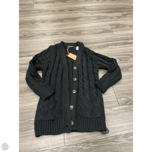 Cardigan By Clothes Mentor In Black, Size: M
