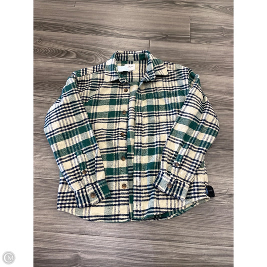 Jacket Other By Clothes Mentor In Plaid Pattern, Size: M