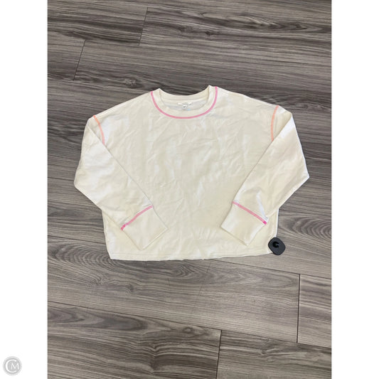 Top Long Sleeve By Maurices In White, Size: M