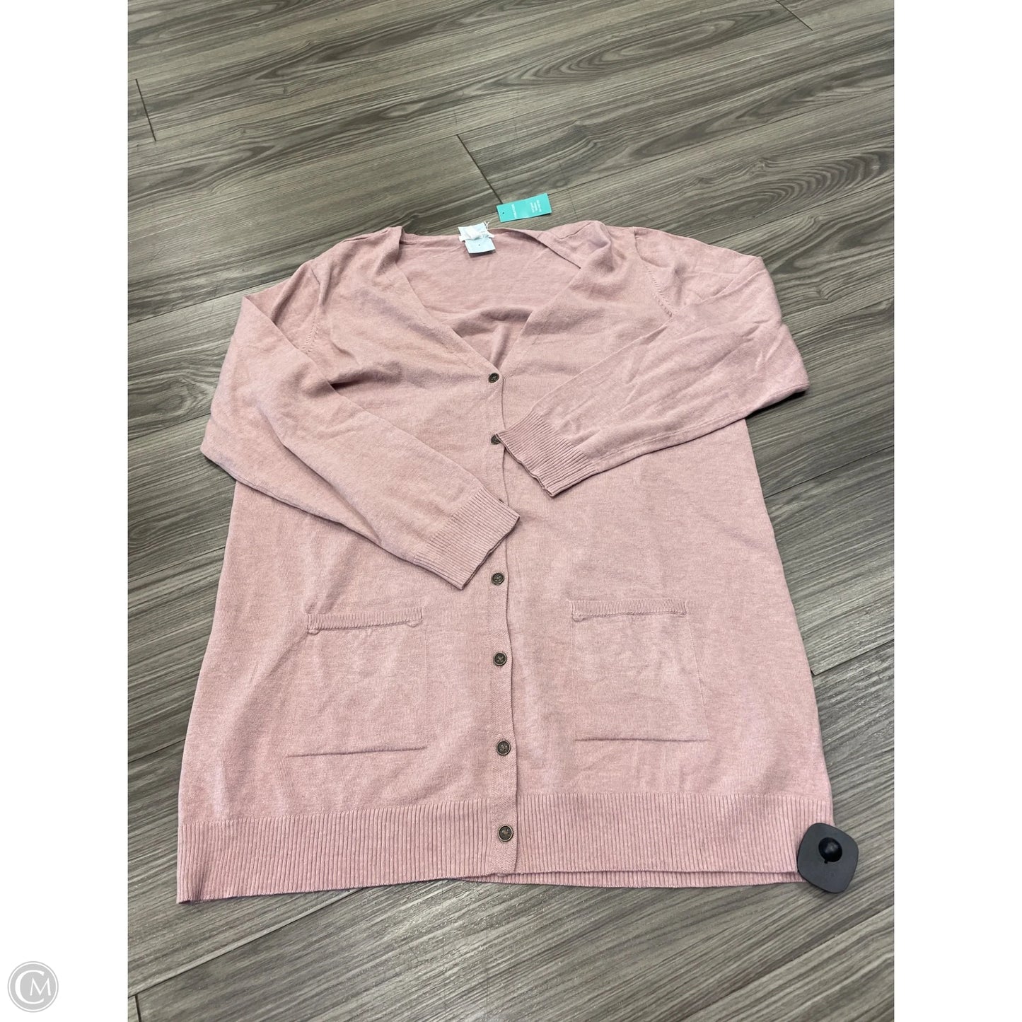 Cardigan By Maurices In Pink, Size: L