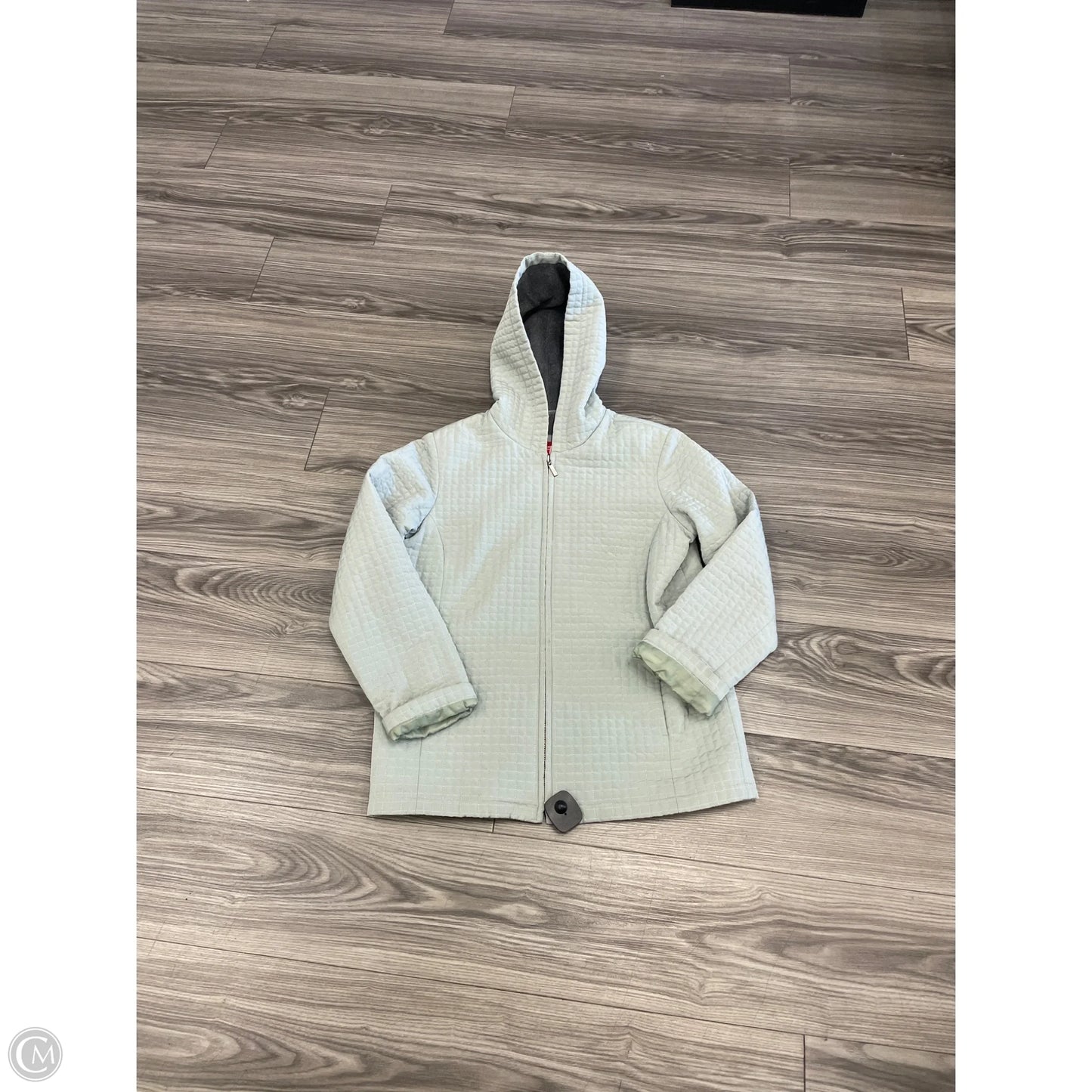 Jacket Puffer & Quilted By Clothes Mentor In Green, Size: S