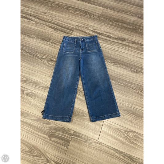 Jeans Wide Leg By Clothes Mentor In Blue, Size: 6